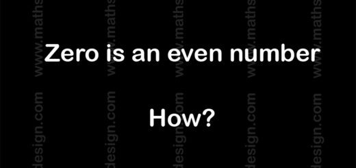 Zero is an Even Number