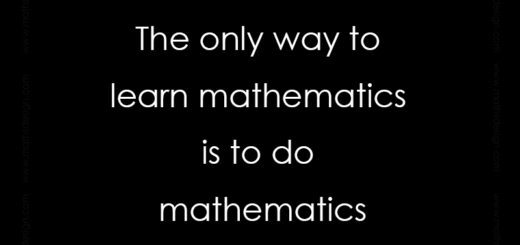 Doing Mathematics is the Key to Learning It